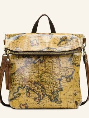 Patricia Nash Luzille Backpack- European Map